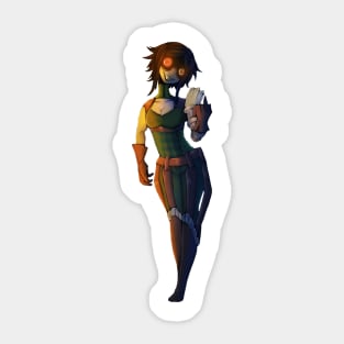 Crazy Noire Sticker